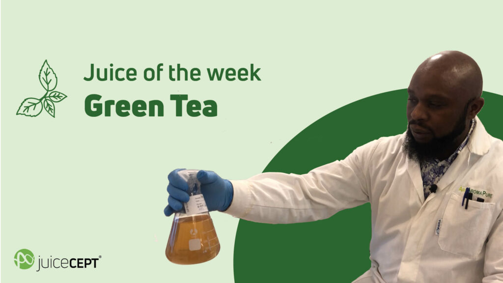 juice of the week - Green Tea